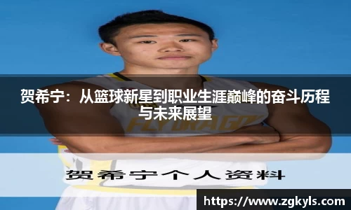 贺希宁：从篮球新星到职业生涯巅峰的奋斗历程与未来展望
