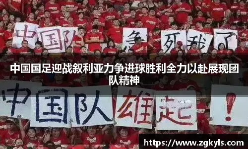 中国国足迎战叙利亚力争进球胜利全力以赴展现团队精神