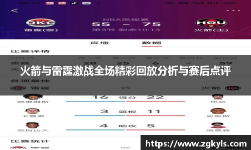 火箭与雷霆激战全场精彩回放分析与赛后点评
