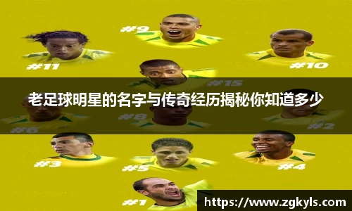 老足球明星的名字与传奇经历揭秘你知道多少