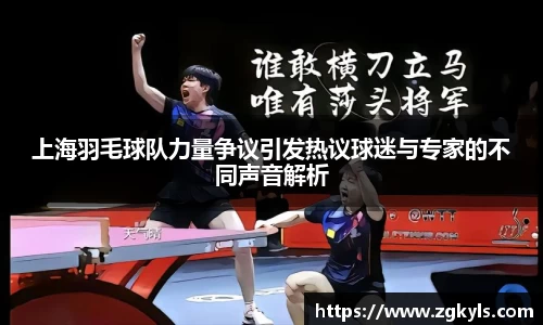上海羽毛球队力量争议引发热议球迷与专家的不同声音解析